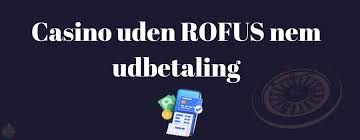 Casino uden ROFUS Oplev Gratis Spins uden Begrænsninger